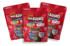 MiniRoyals Malteada de Chocolate en Polvo para el Desarrollo de Niños desde 4 Años | Mix de 7 verduras | Endulzado Naturalmente, Proteína Premium, 40 Nutrientes Esenciales, Prebióticos y Vitaminas | 28 Porciones