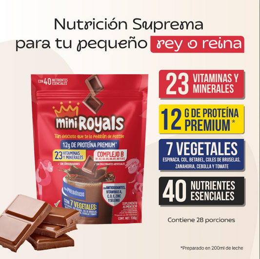 2 Pack de Miniroyals Malteada Nutritiva.
